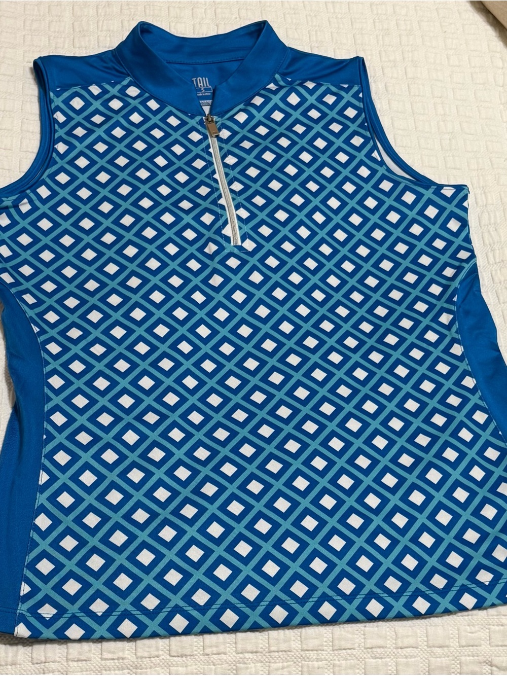 Tail Activewear Sleeveless Golf Shirt - Small - $25